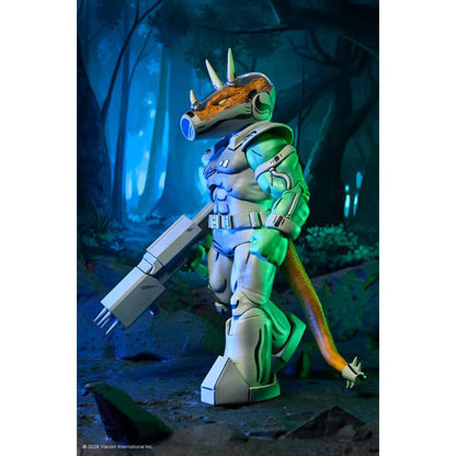 Teenage Mutant Ninja Turtles Mirage Comics Shock Commando Triceraton 7-Inch Scale Action Figure