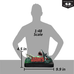 [Pre-Order] Jaws 50th Anniversary Light-Up 1:48 Scale Resin Statue