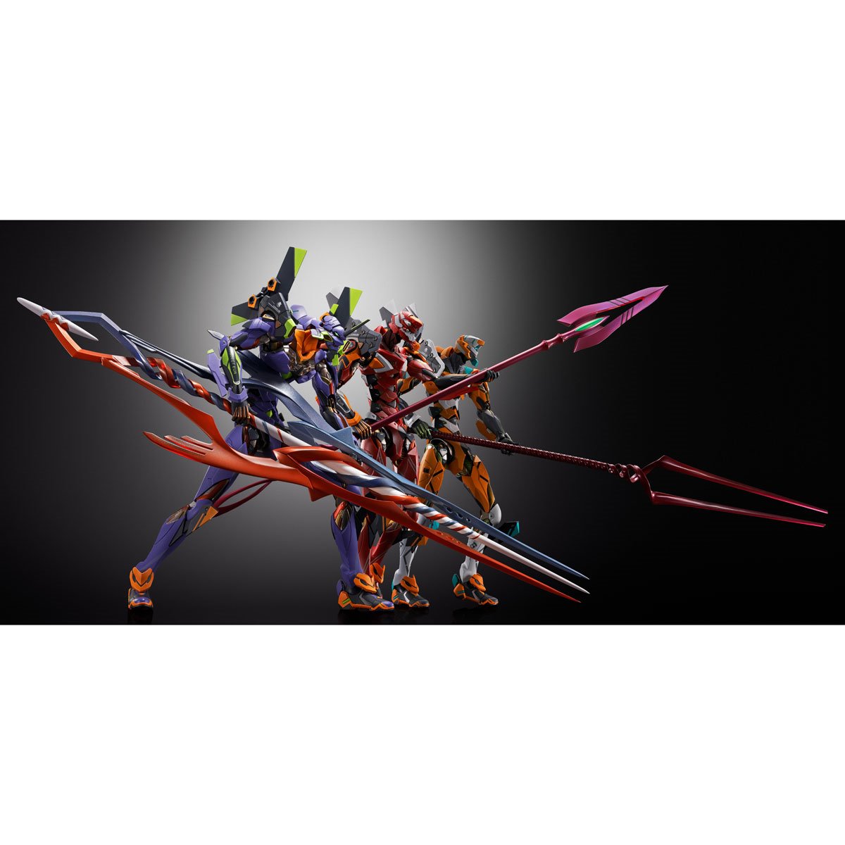 Evangelion Test Type-01 30th Anniversary with Spear Gaius Metal Build Action Figure