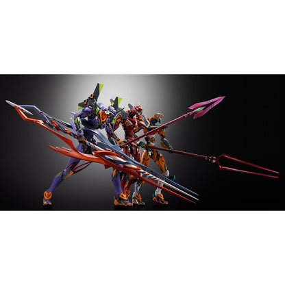 Evangelion Test Type-01 30th Anniversary with Spear Gaius Metal Build Action Figure