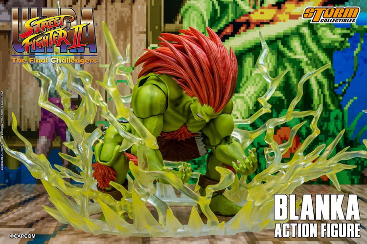 Ultra Street Fighter II Blanka 1/12 Scale Action Figure