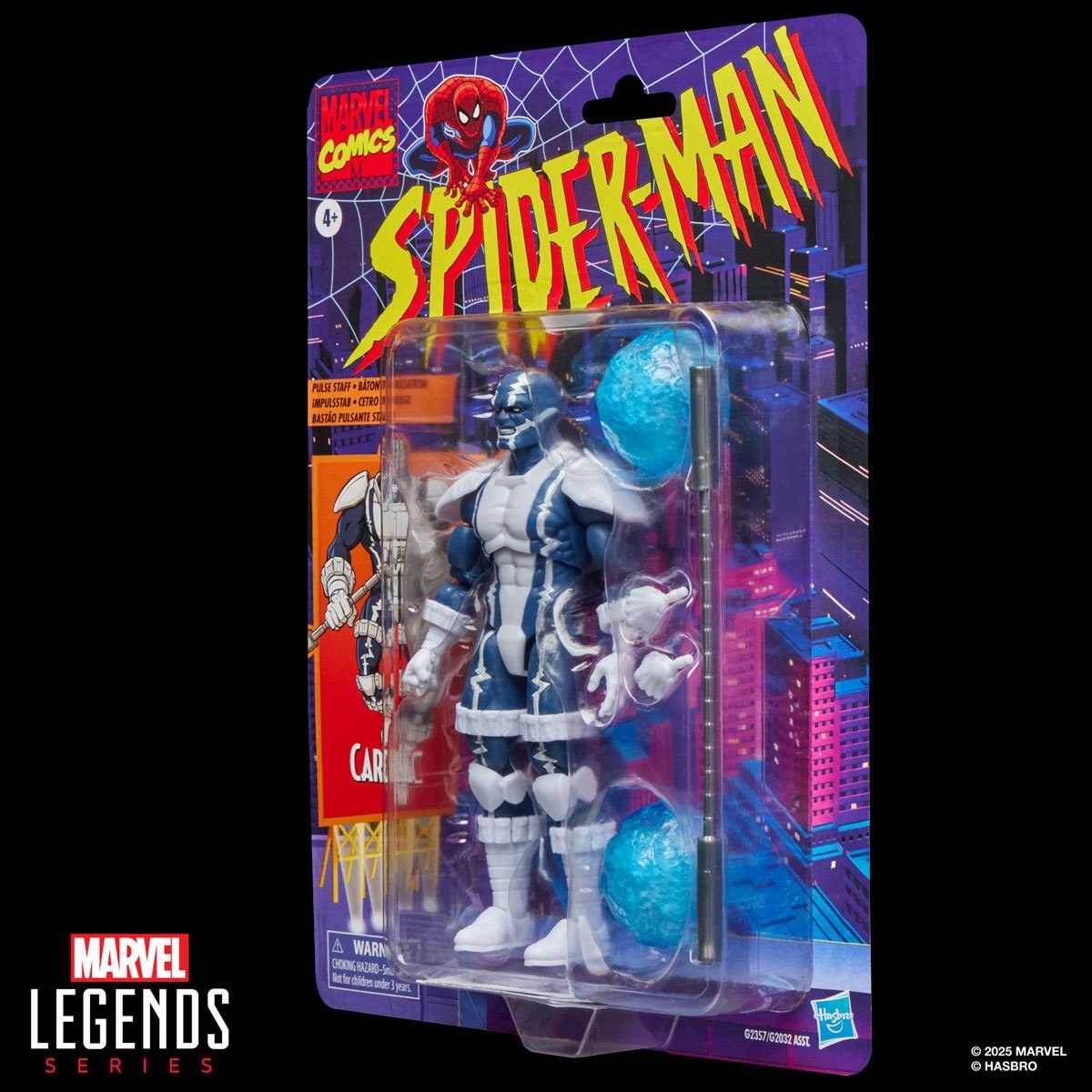 Spider-Man Marvel Legends Retro Cardback Cardiac 6-Inch Action Figure
