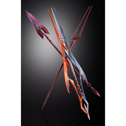 Evangelion Test Type-01 30th Anniversary with Spear Gaius Metal Build Action Figure