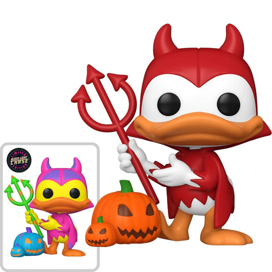 [Pre-Order] Pop! Disney: Mickey and Friends Devil Donald with Pumpkin 1/6 Odds in Chase