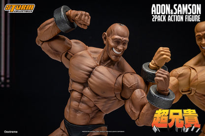 Chou-Aniki Adon and Samson 1/12 Scale Action Figure Set