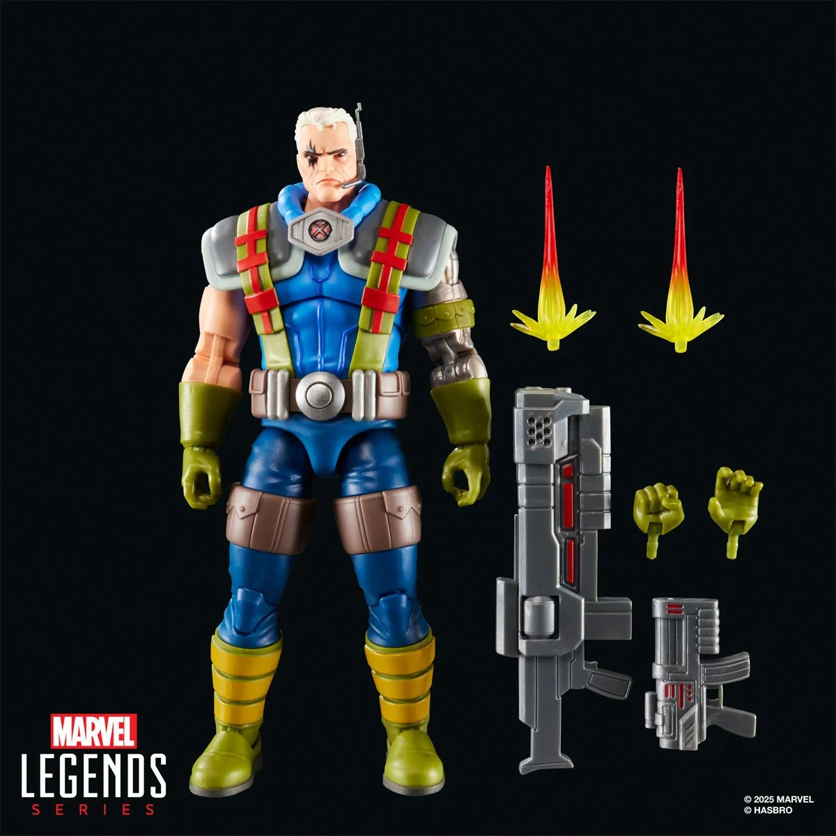 Marvel Legends Series X-Men 97 6-inch Cable Action Figure