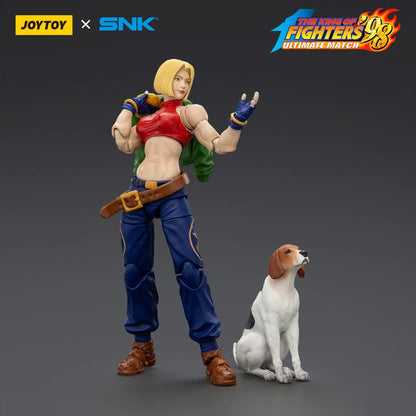 The King of Fighters '98 Ultimate Match Blue Mary 97 Special Team 1:18 Scale Action Figure