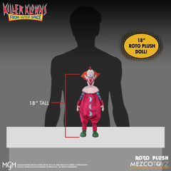 [Pre-Order] Killer Klowns From Outer Space Slim Mezco Designer Series 18-Inch Roto Plush Doll