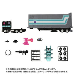 Transformers Missing Link C-01N Nemesis Prime with Container, Energon Axe, and Autobot Matrix of Leadership Action Figure