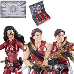[Pre-Order] G.I. Joe Classified Series Crimson Strike Team Baroness, Tomax, & Xamot 6-Inch Action Figures