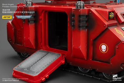 Warhammer 40,000 Blood Angels Predator Annihilator with Twin Lascannons 1:18 Scale Action Figure