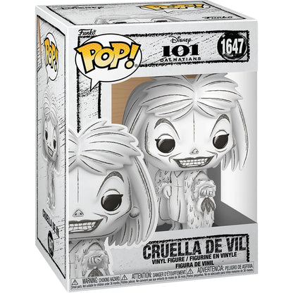 Pop! Disney: Sketched 101 Dalmatians Cruella De Vil
