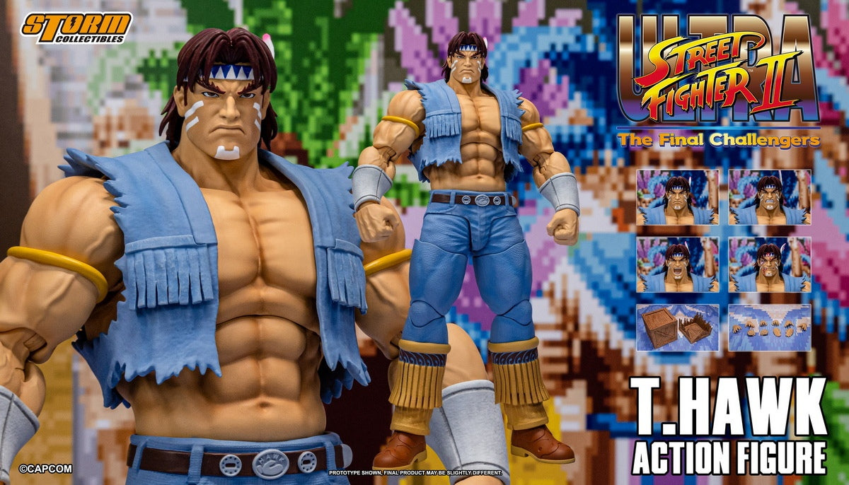 Ultra Street Fighter II: The Final Challengers T. Hawk 1/12 Scale Action Figure
