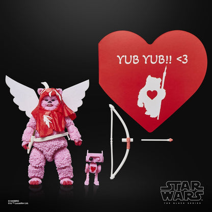 Star Wars The Black Series Ewok (Valentine’s Day Edition) 6-Inch Action Figure
