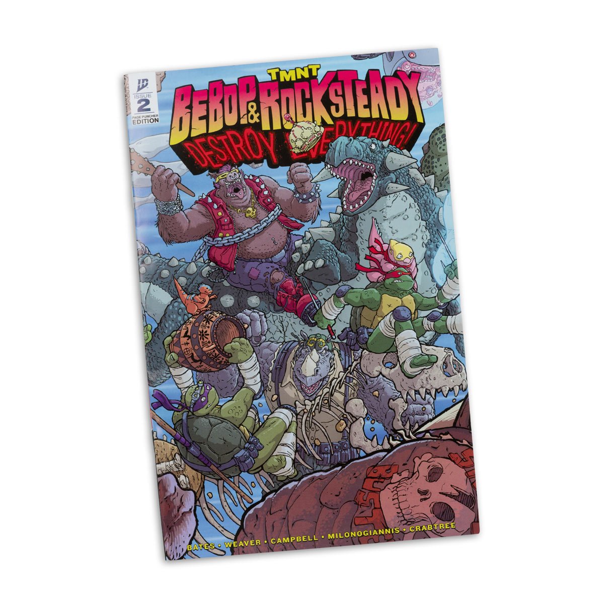 Teenage Mutant Ninja Turtles Page Punchers Wave 2 Raphael 5-Inch Scale Action Figure with Comic