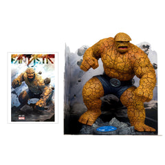 Marvel Wave 4 The Thing Fantastic Four #642 1:10 Scale Posed Figure with Scene