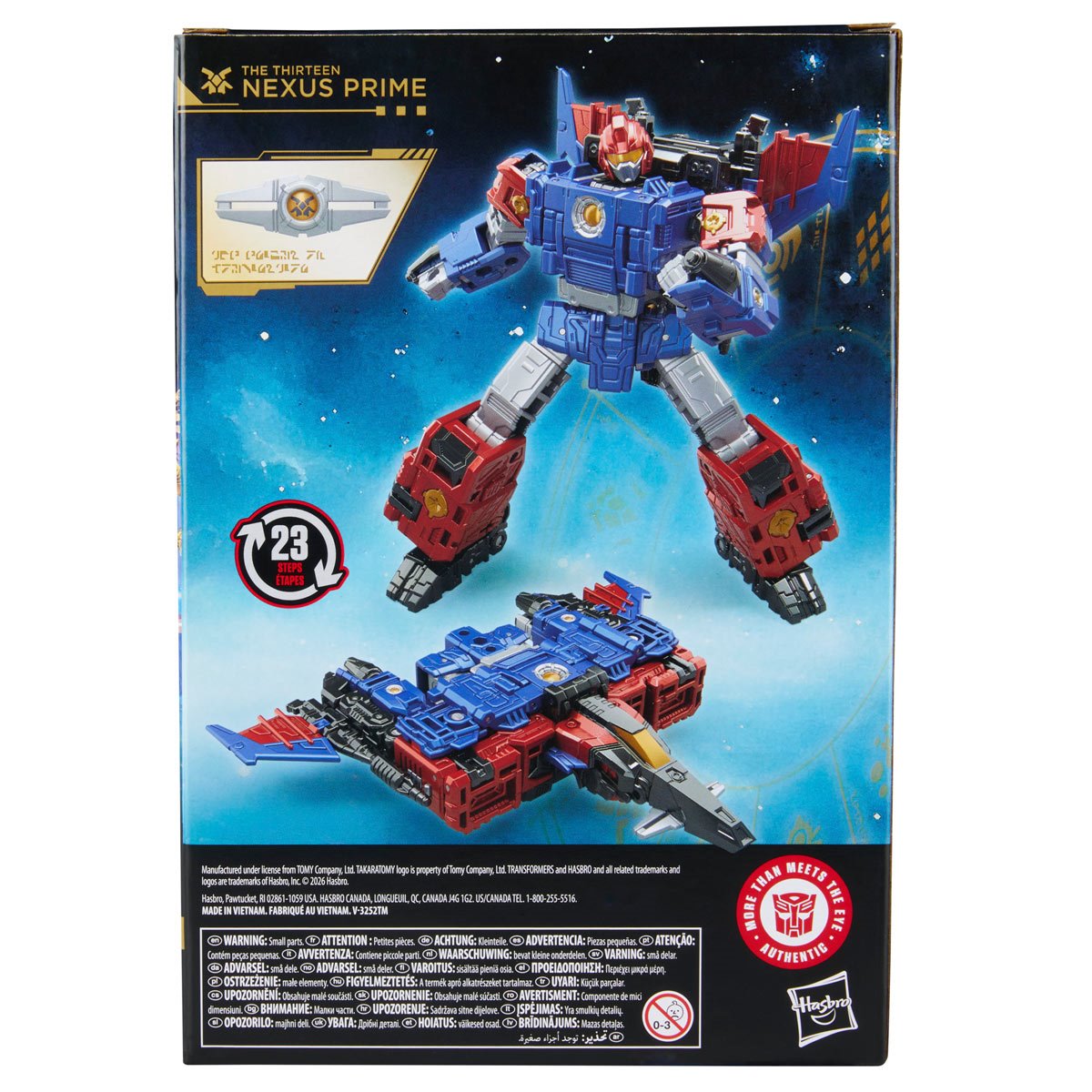 Transformers Generations Age of the Primes Voyager Nexus Prime