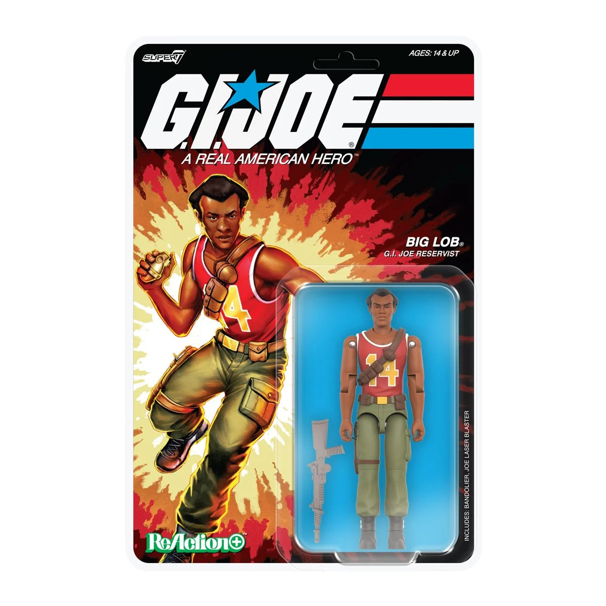 G.I. Joe Big Lob (Movie) 3 3/4-Inch ReAction+ Figure