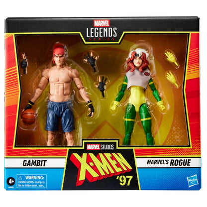 X-Men 97 Marvel Legends Series Gambit and Rogue 6-Inch Action Figures