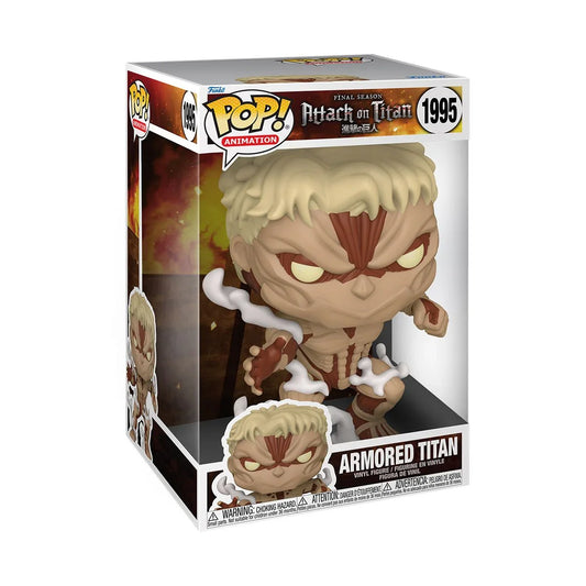[Pre-Order] Pop! Animation: Attack on Titan Armored Titan Jumbo 10 1/4 - Inch