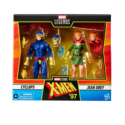 X-Men 97 Marvel Legends Cyclops and Jean Grey 6-Inch Action Figures