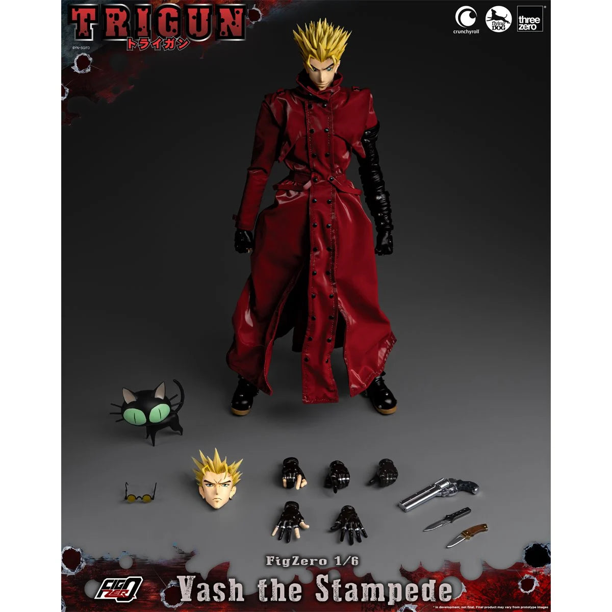 Trigun Vash the Stampede FigZero 1:6 Scale Action Figure