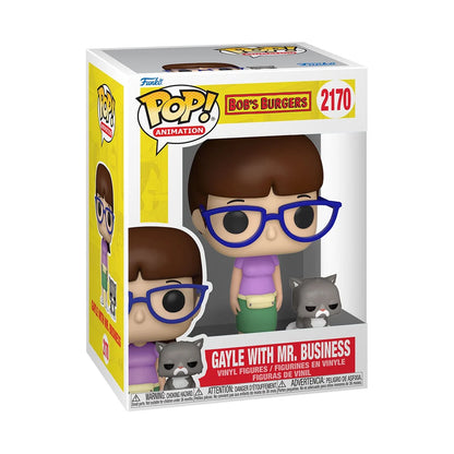 Pop! Animation: Bob's Burgers Gayle with Mr. Business