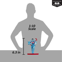 DC Direct Superman by Clayton Henry Superman Red and Blue 1:10 Scale Resin Statue