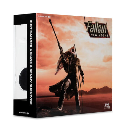 Fallout New Vegas Riot Ranger Armor and Benny 7-Inch Scale Action Figure 2-Pack - Exclusive