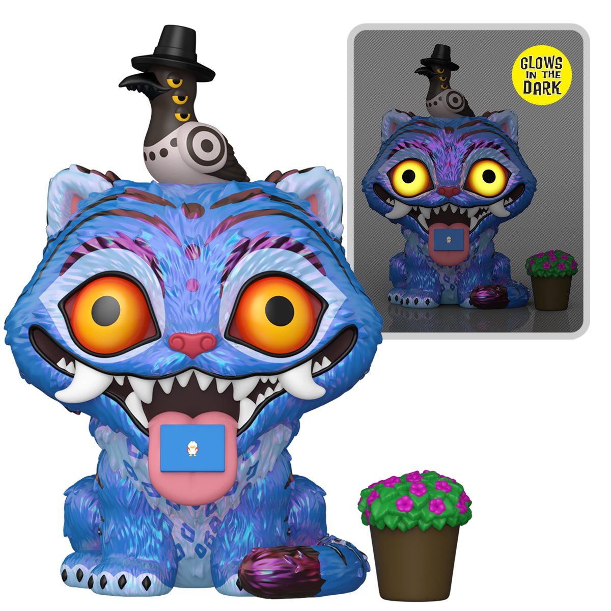 [Pre-Order] Pop! Animation: KPop Demon Hunters Tiger with Bird Glow-in-the-Dark