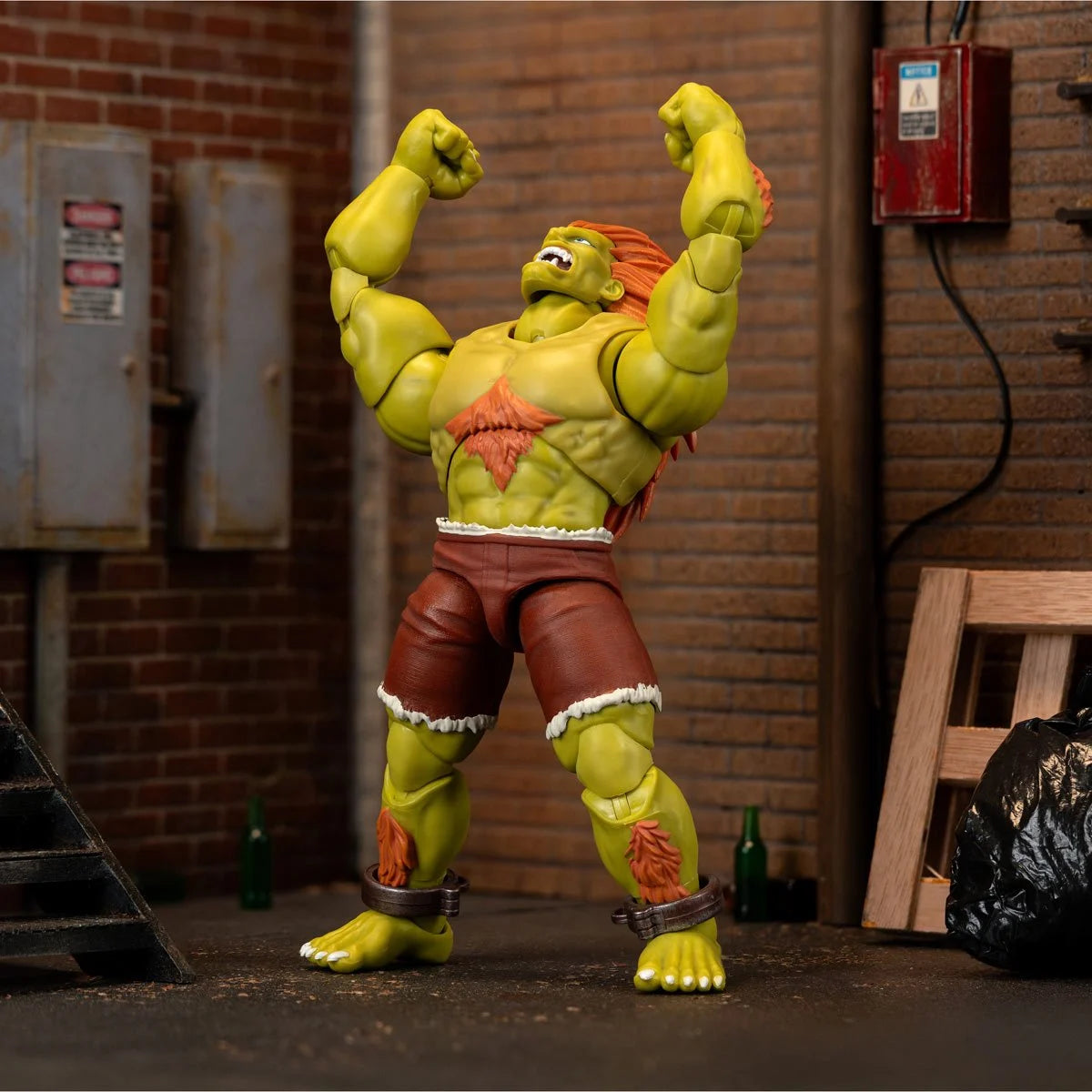 Street Fighter II Blanka Action Figure
