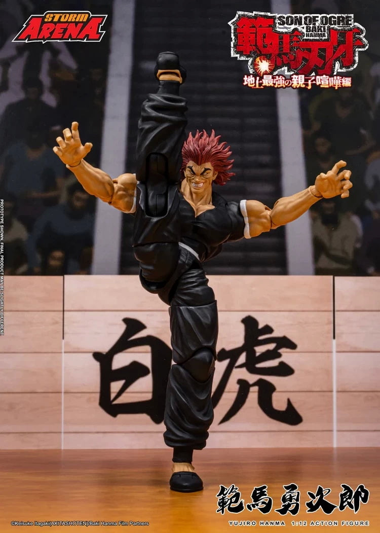 Baki Hanma: Son of Ogre Storm Arena Yujiro Hanma 1/12 Scale Action Figure