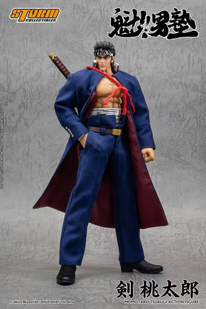 Sakigake!! Otokojuku Momotaro Tsurugi 1/12 Scale Action Figure