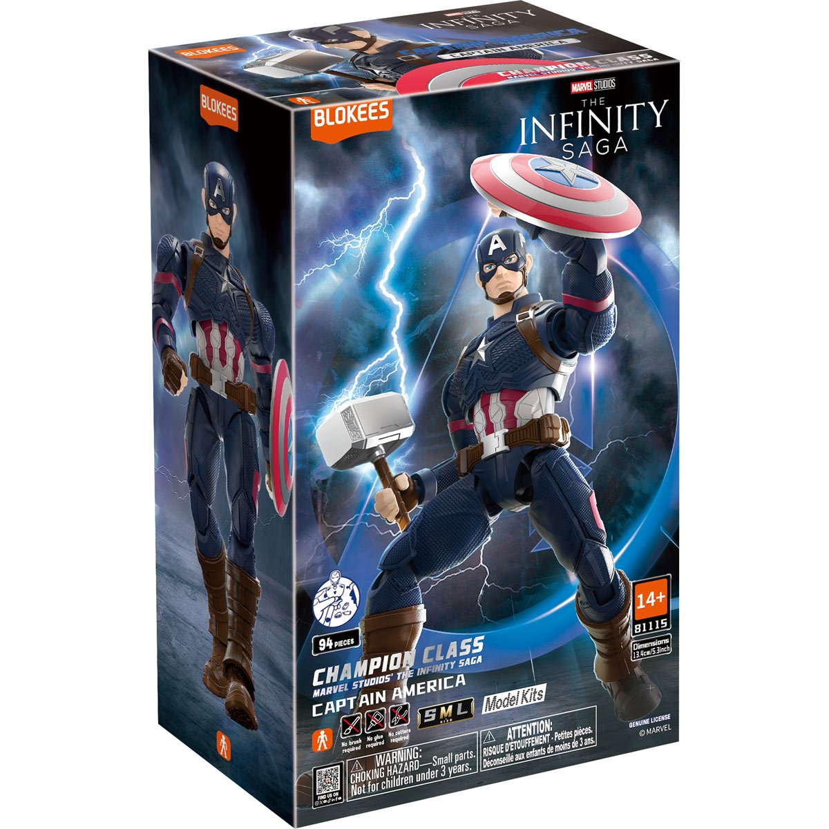 Marvel Infinity Saga Captain America Champion Class CC03 Model Kit
