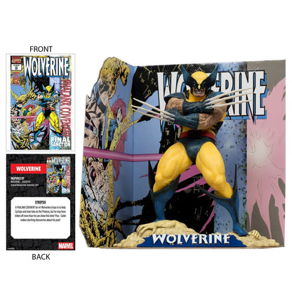Marvel Wolverine #85 1:10 Scale Posed Figure with Scene