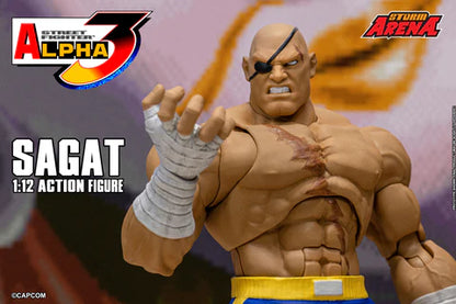 Street Fighter Alpha 3 Storm Arena Sagat 1/12 Scale Action Figure