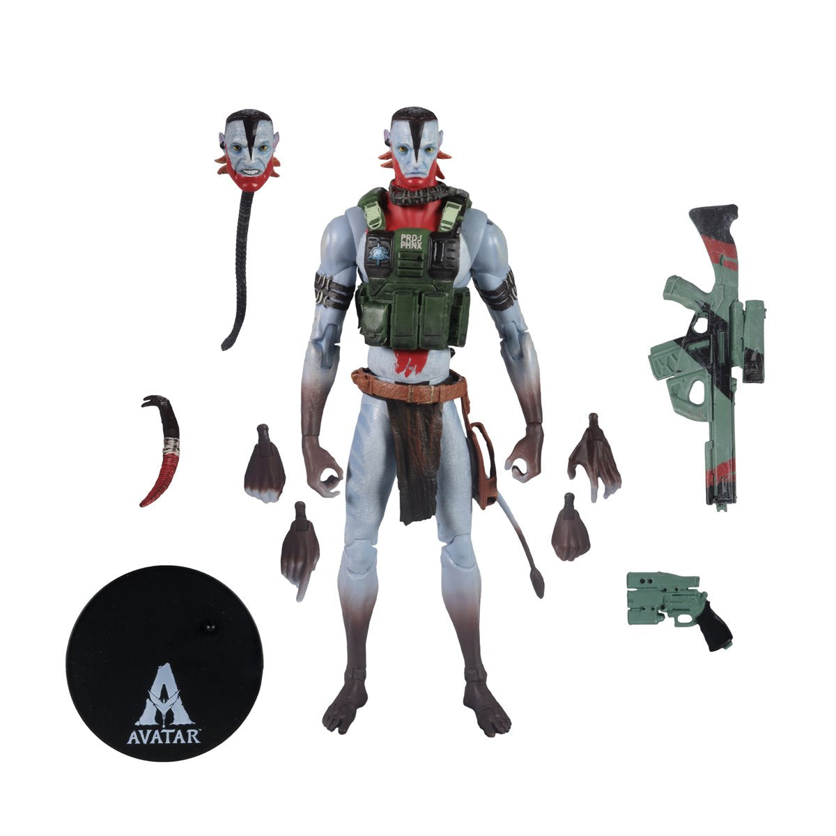 Avatar: Fire and Ash McFarlane Collector Edition Quaritch Ash Warrior 7-Inch Scale Action Figure