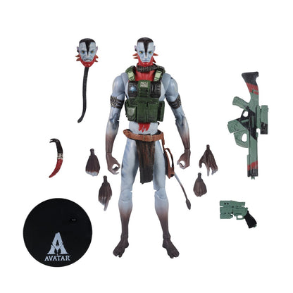 Avatar: Fire and Ash McFarlane Collector Edition Quaritch Ash Warrior 7-Inch Scale Action Figure