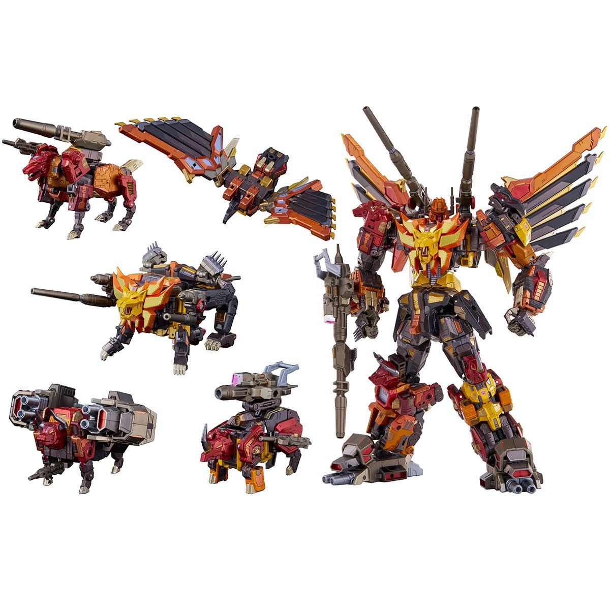 Transformers AM-T02 Predaking Combiner Action Figure