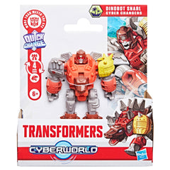 Transformers Cyberworld Dinobot Snarl Cyber Changers 4-Inch Action Figure