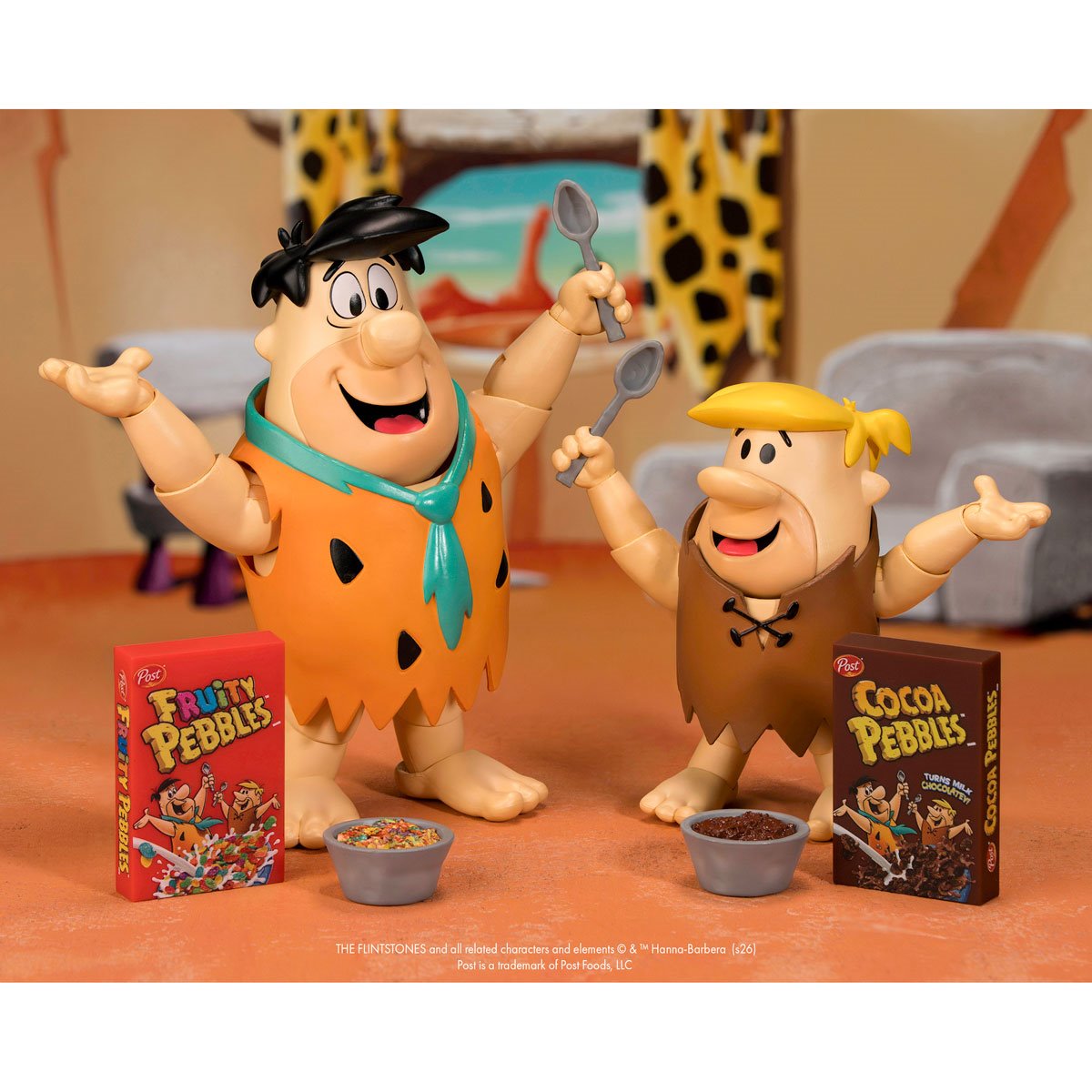Fruity Pebbles Fred Flintstone 1:12 Action Figure