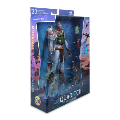 Avatar: Fire and Ash McFarlane Collector Edition Quaritch Ash Warrior 7-Inch Scale Action Figure