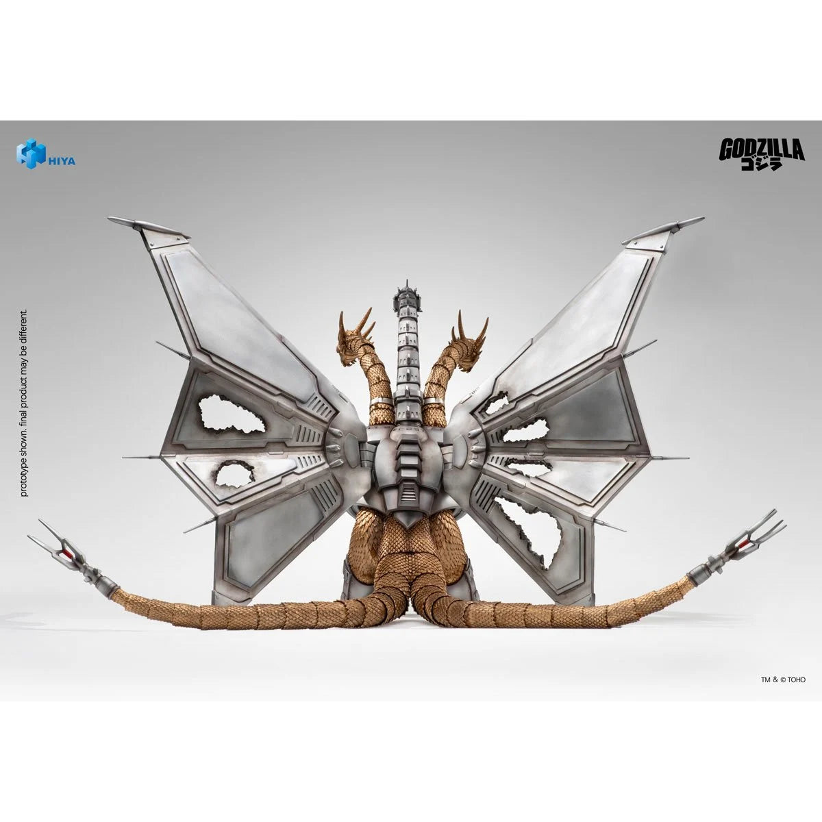 Godzilla vs. King Ghidorah Mechanical King Ghidorah Battle Damaged Exquisite Basic Series None Scale Action Figure