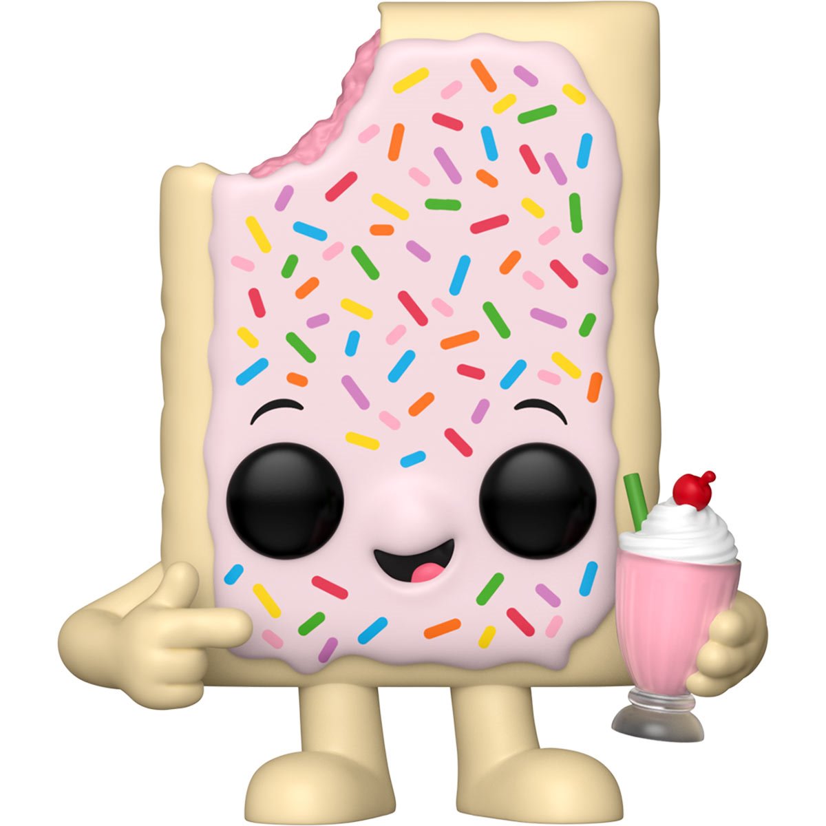 Pop! Ad Icons: Pop! Tarts Mascot Strawberry Milkshake