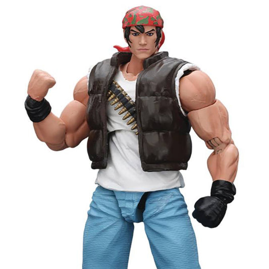 [Pre-Order] King of Fighters '98 Ultimate Match Ikari Warriors Team Ralf Jones 1:18 Scale Action Figure