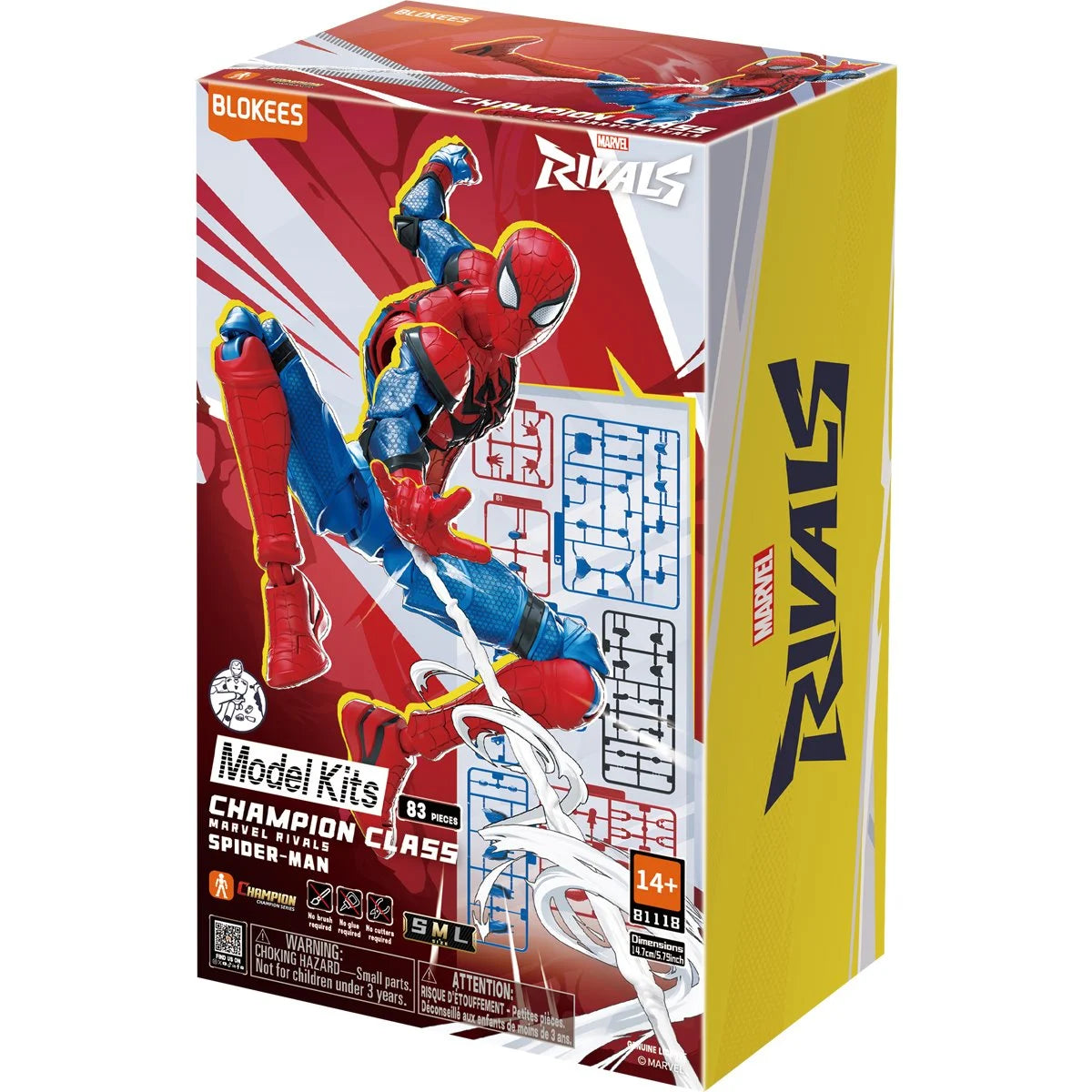 Marvel Rivals Champion Class Spider-Man CC06 Model Kit