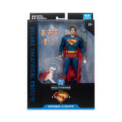 DC Multiverse Theatrical Deluxe Superman Movie: Superman and Krypto 7-Inch Scale Action Figure