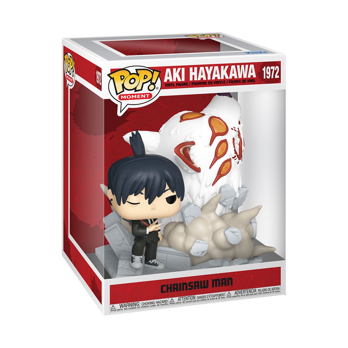 [Pre-Order] Pop! Moments: Chainsaw Man Aki Hayakawa with Fox Devil