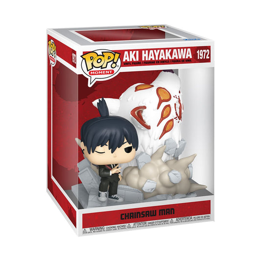 [Pre-Order] Pop! Moments: Chainsaw Man Aki Hayakawa with Fox Devil