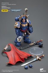 [Pre-Order] Warhammer 40,000 Ultramarines Captain in Gravis Armour 1:18 Scale Action Figure